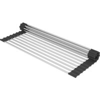 Кухонная мойка Roxen Uno 560210-54-GR сатин/текстурная (с ролл-матом и дозатором) - Превью изображения №12 — Интернет-магазин Time-Shop