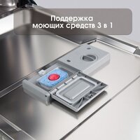 Встраиваемая посудомоечная машина Zigmund & Shtain DW 308.4 - Превью изображения №8 — Интернет-магазин Time-Shop