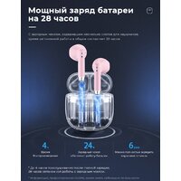 Наушники Usams IA04 (розовый) - Превью изображения №2 — Интернет-магазин Time-Shop