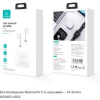 Наушники Usams IA04 (розовый) - Превью изображения №9 — Интернет-магазин Time-Shop