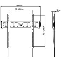 Кронштейн для телевизора Onkron FM5 - Превью изображения №4 — Интернет-магазин Time-Shop