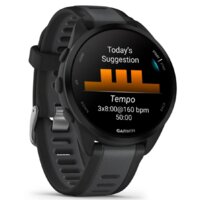 Умные часы Garmin Forerunner 165 (черный/сланцево-серый) - Превью изображения №3 — Интернет-магазин Time-Shop