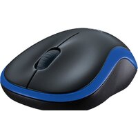 Мышь Logitech M185 (черный/синий) - Превью изображения №3 — Интернет-магазин Time-Shop