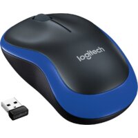 Мышь Logitech M185 (черный/синий) - Превью изображения №2 — Интернет-магазин Time-Shop
