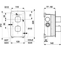 Смеситель Armatura Kfa Malaga 5759-001-61 - Превью изображения №2 — Интернет-магазин Time-Shop