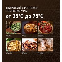 Сушилка для овощей и фруктов Weissgauff WDH 108 Digital Dry - Превью изображения №4 — Интернет-магазин Time-Shop