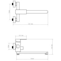 Смеситель Econoce EC0217BL - Превью изображения №2 — Интернет-магазин Time-Shop
