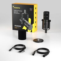 Проводной микрофон Maono PD400X - Превью изображения №5 — Интернет-магазин Time-Shop