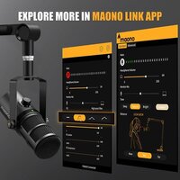 Проводной микрофон Maono PD400X - Превью изображения №4 — Интернет-магазин Time-Shop