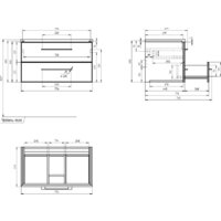  Cersanit Тумба под умывальник Lara 80 Como 80 64137 - Превью изображения №10 — Интернет-магазин Time-Shop