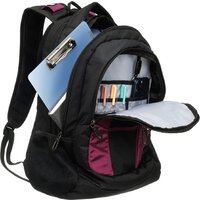 Городской рюкзак Torber Xplor T2371B (черный/бордовый) - Превью изображения №9 — Интернет-магазин Time-Shop