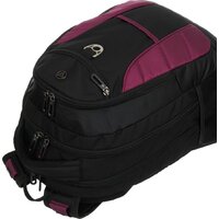 Городской рюкзак Torber Xplor T2371B (черный/бордовый) - Превью изображения №5 — Интернет-магазин Time-Shop