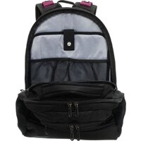 Городской рюкзак Torber Xplor T2371B (черный/бордовый) - Превью изображения №8 — Интернет-магазин Time-Shop