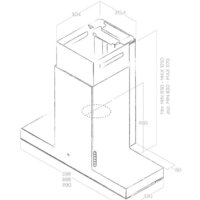 Кухонная вытяжка Elica Haiku IX/A/120 - Превью изображения №3 — Интернет-магазин Time-Shop