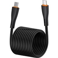 Кабель EOFE CC21 USB Type-C - USB Type-C (1 м, черный) - Превью изображения №2 — Интернет-магазин Time-Shop
