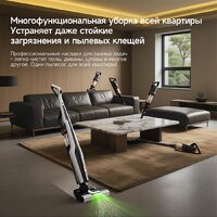 Вертикальный моющий пылесос 2-в-1 Deerma VX300 Mix (белый) - Превью изображения №9 — Интернет-магазин Time-Shop