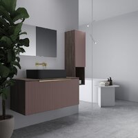  ЗОВ Тумба под умывальник Дублин 80 DU80TSMFR (флавио античная роза) - Превью изображения №4 — Интернет-магазин Time-Shop