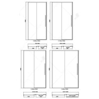 Стеклянная шторка для ванны RGW Stilvoll SV-12 32321214-11 (хром/прозраный) - Превью изображения №2 — Интернет-магазин Time-Shop