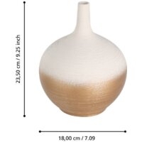 Ваза Eglo Saryksu 421413 (керамика, белый/золото) - Превью изображения №5 — Интернет-магазин Time-Shop