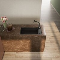Кухонная мойка Franke Kanon KNG PRO 110-62 125.0749.672 (черный матовый) - Превью изображения №5 — Интернет-магазин Time-Shop