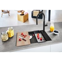 Кухонная мойка Franke Kanon KNG PRO 110-62 125.0749.672 (черный матовый) - Превью изображения №3 — Интернет-магазин Time-Shop
