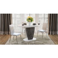 Кухонный стол Трия Монреаль тип 1 (белый глянец/моод темный) - Превью изображения №3 — Интернет-магазин Time-Shop