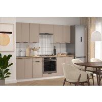 Готовая кухня Mio Tesoro Корнелия Ода-плюс 2.4 (капучино/дуб бунратти) - Превью изображения №4 — Интернет-магазин Time-Shop