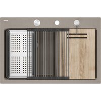 Кухонная мойка Quadron HQC7650U4_BS - Превью изображения №3 — Интернет-магазин Time-Shop