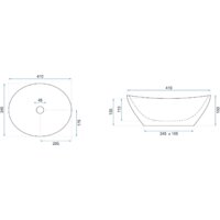 Умывальник Rea Sofia (камень) - Превью изображения №6 — Интернет-магазин Time-Shop