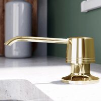 Дозатор для моющего средства Globalo Intio Light Gold - Превью изображения №5 — Интернет-магазин Time-Shop