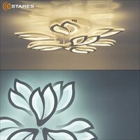 Подвесная люстра Estares Medea 120W 9F-RC-645x135-WHITE/WHITE-220-IP20 - Превью изображения №8 — Интернет-магазин Time-Shop