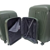 Чемодан-спиннер Mironpan 23107 (L, хаки) - Превью изображения №4 — Интернет-магазин Time-Shop