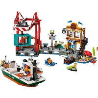 Конструктор LEGO City 60422 Морской порт с грузовым судном - Превью изображения №4 — Интернет-магазин Time-Shop