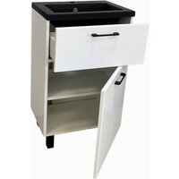  Garda Тумба под умывальник Verona 70_500 19.70.500.PVC (белый глянец) - Превью изображения №5 — Интернет-магазин Time-Shop