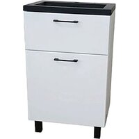  Garda Тумба под умывальник Verona 70_500 19.70.500.PVC (белый глянец) - Превью изображения №6 — Интернет-магазин Time-Shop