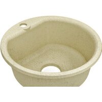 Кухонная мойка GranFest SMART GF-SM435 (бежевый) - Превью изображения №2 — Интернет-магазин Time-Shop