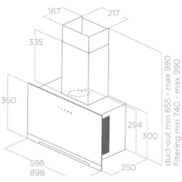 Кухонная вытяжка Elica Aplomb WH/A/60 PRF0166940 - Превью изображения №9 — Интернет-магазин Time-Shop