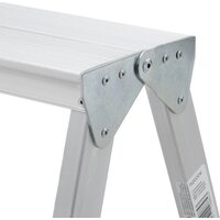 Лестница-стремянка Новая высота NV 112 алюминиевая двухсторонняя 2x5 ступеней - Превью изображения №11 — Интернет-магазин Time-Shop