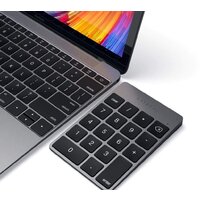 Цифровой блок Satechi Aluminum Slim Rechargeable Bluetooth Keypad (серый космос) - Превью изображения №5 — Интернет-магазин Time-Shop