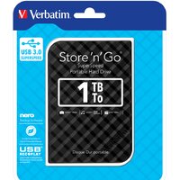 Внешний накопитель Verbatim Store 'n' Go USB 3.0 1TB Черный [53194] - Превью изображения №4 — Интернет-магазин Time-Shop