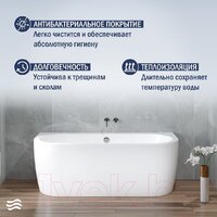 Ванна Lauter Imperia 170x75 21080075 (с ножками) - Превью изображения №5 — Интернет-магазин Time-Shop