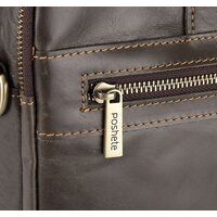 Сумка Poshete 253-6547-29-BRW (коричневый) - Превью изображения №5 — Интернет-магазин Time-Shop