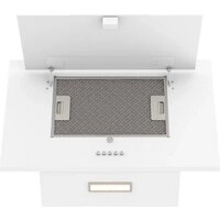 Кухонная вытяжка Elikor Коралл 60П-430-К3Д 266400 (белый/белое стекло) - Превью изображения №4 — Интернет-магазин Time-Shop