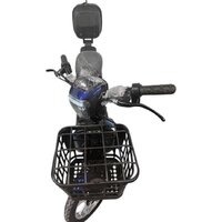 Электроскутер NOVA EC03 (синий, без цепи) - Превью изображения №3 — Интернет-магазин Time-Shop