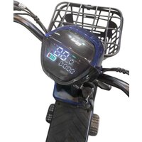 Электроскутер NOVA EC03 (синий, без цепи) - Превью изображения №5 — Интернет-магазин Time-Shop