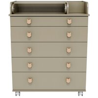 Детский комод Incanto Мишка с органайзером 800/5 PK-0060/06 (кашемир) - Превью изображения №20 — Интернет-магазин Time-Shop