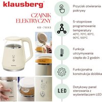 Электрический чайник Klausberg KB-7893 - Превью изображения №5 — Интернет-магазин Time-Shop
