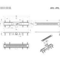 Трап/канал AM.PM Prime Flow W02SC-P11-060-01SB - Превью изображения №12 — Интернет-магазин Time-Shop