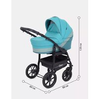 Универсальная коляска Rant Patio (2 в 1, 03, аквамарин) - Превью изображения №19 — Интернет-магазин Time-Shop