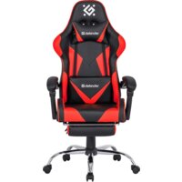 Игровое (геймерское) кресло Defender Pilot (черный/красный) - Превью изображения №2 — Интернет-магазин Time-Shop